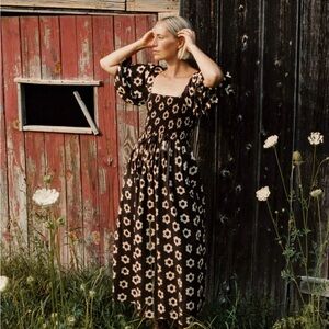 Christy Dawn Katrina Dress - Noir Daisy